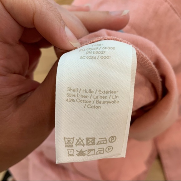 Boden St Ives Paperbag Shorts Belted Linen Cotton Blend NWT US Size 10 Preppy - Picture 11 of 15